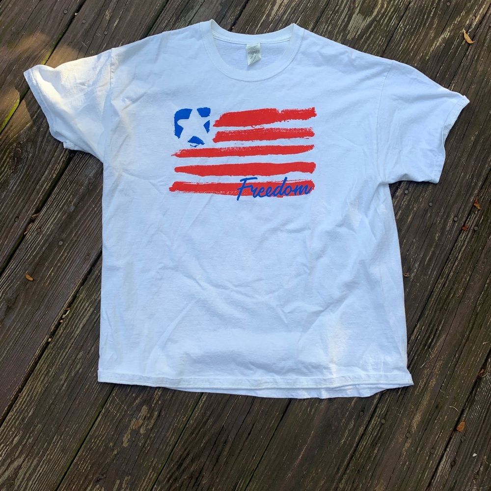 American Flag Adult Xtra Large Tee